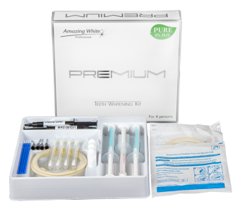 Amazing White PREMIUM PURE Teeth Whitening Kit - набор для клинического отбеливания